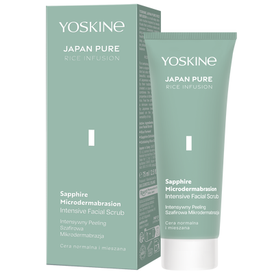 YOSKINE Japan Pure Intensywny Peeling Szafirowa Mikrodermabrazja 75ml