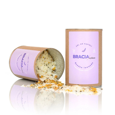 Bracia Mydlarze Sól do Kąpieli Rześka Lawenda 300g