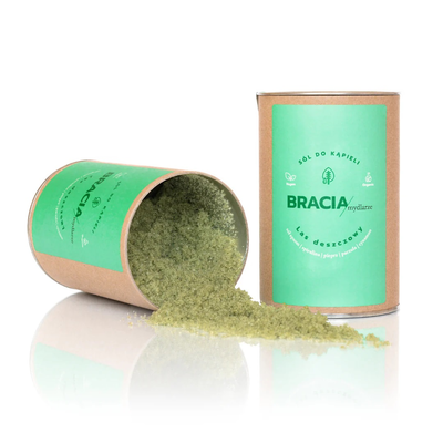 Bracia Mydlarze Sól do Kąpieli Las Deszczowy 300g