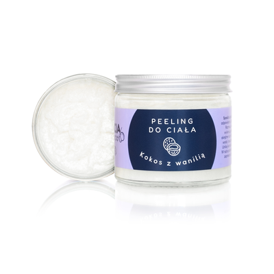 Bracia Mydlarze Peeling do Ciała Kokos z Wanilią 250g