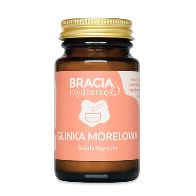 Bracia Mydlarze Glinka Morelowa do Każdego Typu Cery 75ml