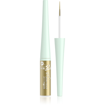 Bell x Genzie Metaliczny Eyeliner w Płynie 02 Golden Sun