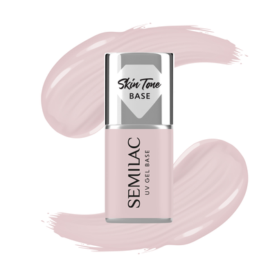 Semilac Baza do Lakierów Hybrydowych Skin Tone Cover Base Écru