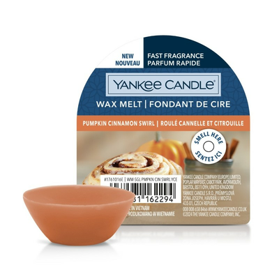 Yankee Candle Wosk Pumpkin Cinnamon Swirl
