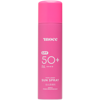 Moee Spray Przeciwsłoneczny SPF50+ PA++++ 100ml