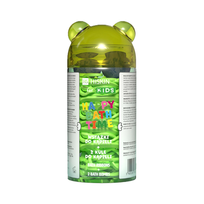 HISKIN for Kids Happy Bath Time Zestaw Wstążki + Kule do Kąpieli