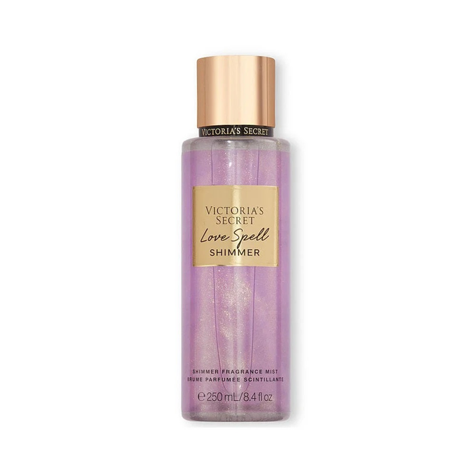 Victoria's Secret Love Spell Shimmer Zapachowa Rozświetlająca Mgiełka do Ciała 250ml