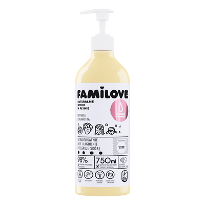 Yope Familove Naturalne Mydło w Płynie Kwitnąca Bergamotka 750ml