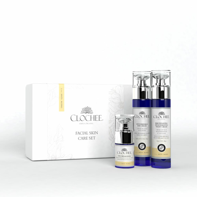 Clochee Anti-Aging Zestaw Kosmetyków do Pielęgnacji Twarzy