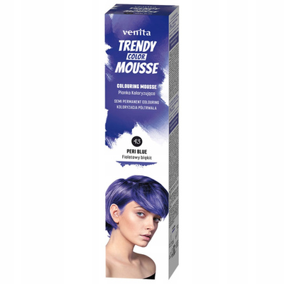 Venita Trendy Color Pianka Koloryzująca do Włosów 43 Fioletowy Błękit