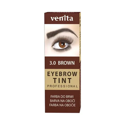 Venita Eyebrow Tint Henna w Proszku do Brwi i Rzęs 3.0 Brown