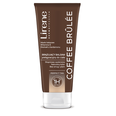 Lirene Brązujący Balsam Pielęgnacyjny do Ciała Coffee Brûlée 200ml