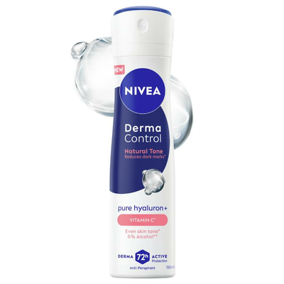 NIVEA Derma Control Natural Tone Antyperspirant w Sprayu 150ml