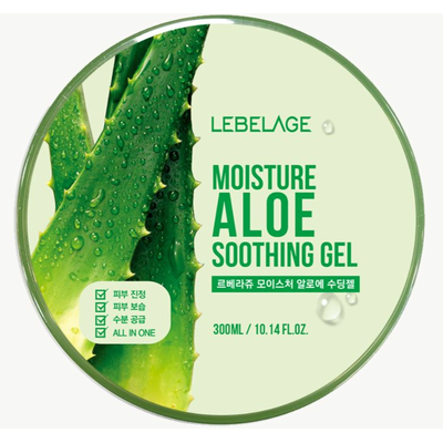 Lebelage Moisture Aloe Wielofunkcyjny Żel Nawilżający z Ekstraktem z Aloesu 300ml