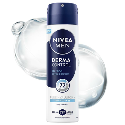 NIVEA Men Derma Control Defend Antyperspirant w Sprayu 150ml