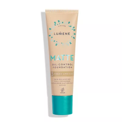 LUMENE Podkład Matujący MATTE 3 Fresh Apricot