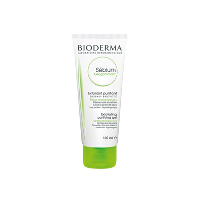 Bioderma Sebium Gel Gommant Myjący Żel Złuszczający 100ml