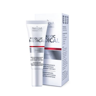Farmona Professional Podologic Medical Krem do Pielęgnacji Skóry i Paznokci z Objawami Grzybicy 15ml