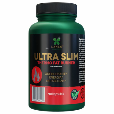 Lanco Nutritions Ultra Slim Thermo Fat Burner Suplement Diety 90 Kapsułek