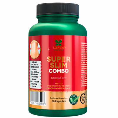Lanco Nutrutions Super Slim Combo Suplement Diety 60 Kapsułek