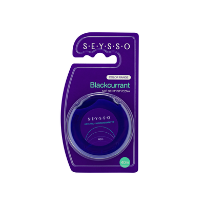 SEYSSO Blackcurrant Nić Dentystyczna 40m