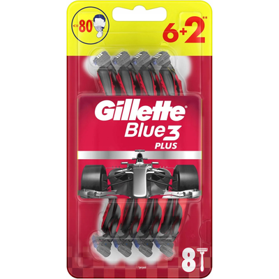 Gillette Blue 3 Plus Comfort Maszynka do Golenia 8 Sztuk (1)