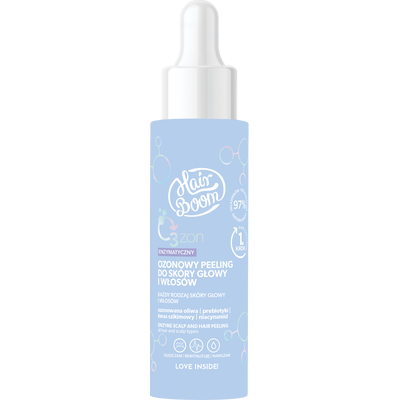 HairBoom Wzmacniający Ozonowy Booster w Piance do Skóry Głowy 140ml (1)