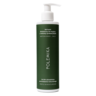 Polemika ReFresh! Botaniczny Żel Myjący z Matchą i Prebiotykami 230ml