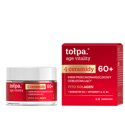 Tołpa Age Vitality 4 Ceramidy Krem Przeciwzmarszczkowy Ujędrniający 50+ 50ml (1)