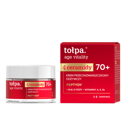 Tołpa Age Vitality 4 Ceramidy Krem Przeciwzmarszczkowy Odbudowujący 60+ 50ml (1)