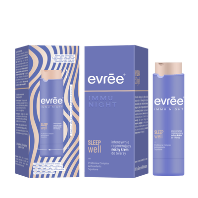 Evree Immu Night Sleep Well Intensywnie Regenerujący Nocny Krem do Twarzy 45ml