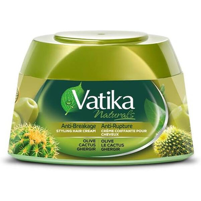 Dabur Vatika Krem do Stylizacji Włosów Oliwa-Kaktus-Ghergir 210ml