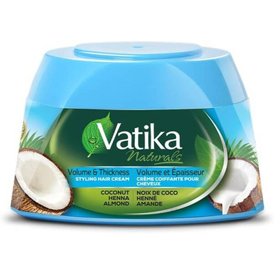 Dabur Vatika Krem do Stylizacji Włosów Kokos-Henna-Migdał 210ml