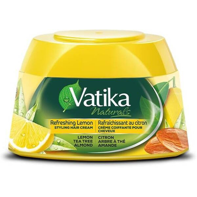 Dabur Vatika Krem do Stylizacji Włosów Cytryna-Herbata-Migdał 210ml