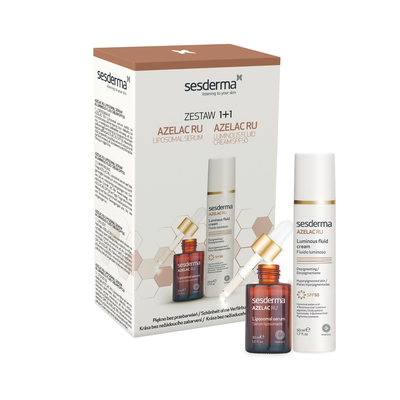Sesderma Zestaw Azelac Ru Serum + Krem do Twarzy