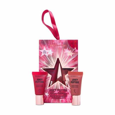 Makeup Revolution Zestaw Balsamów do Ust Juicy Peptide