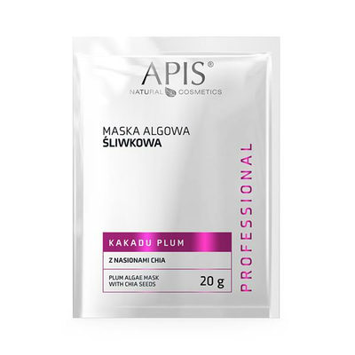 APIS Kakadu Plum Śliwkowa Maska Algowa z Nasionami Chia