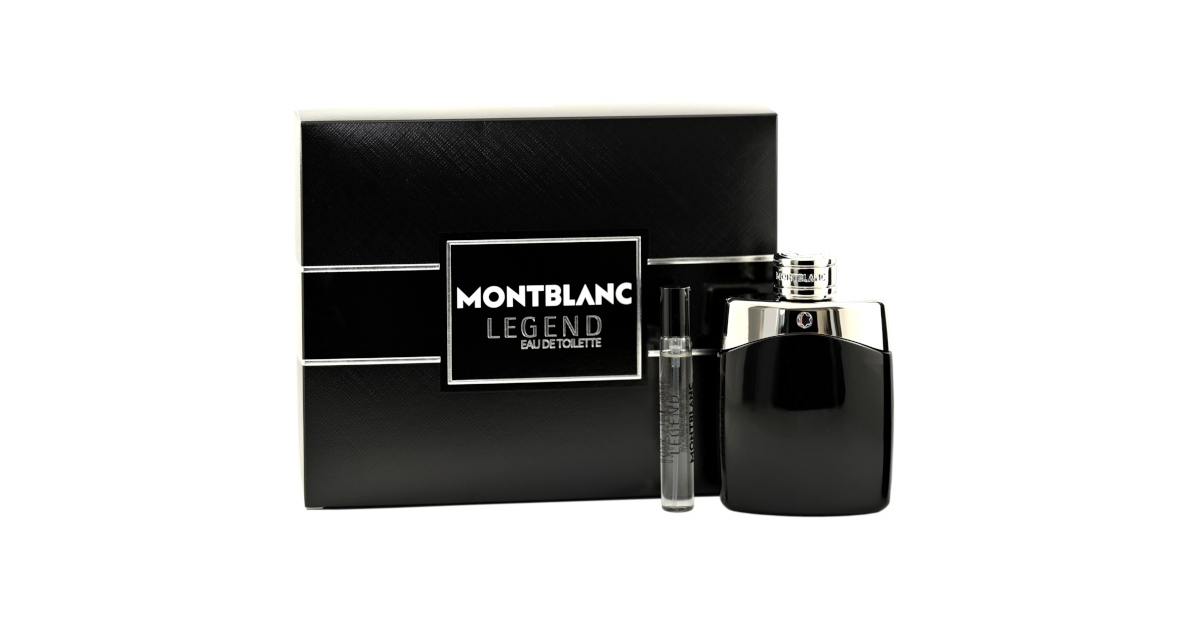 montblanc legend woda toaletowa 50 ml   zestaw  