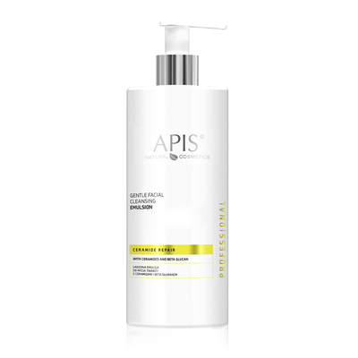 APIS Ceramide Repair Łagodna Emulsja do Mycia Twarzy z Ceramidami i Beta Glukanem 500ml
