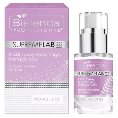 Bielenda Professional SupremeLAB Ekskluzywny Rewitalizujący Krem pod Oczy 15ml