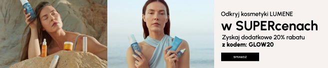 Odkryj produkty marki LUMENE w SUPERcenach i z ekstra rabatem 20% z kodem: GLOW20