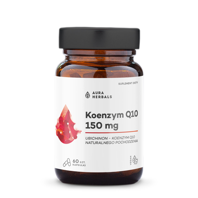 Aura Herbals Koenzym Q10 150mg Suplement Diety 60 Kapsułek