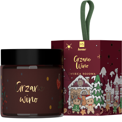 HISKIN Świeca Sojowa Grzane Wino