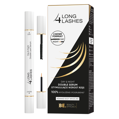 Long4Lashes Day&amp;Night Double Serum Stymulujące Wzrost Rzęs 2x3ml