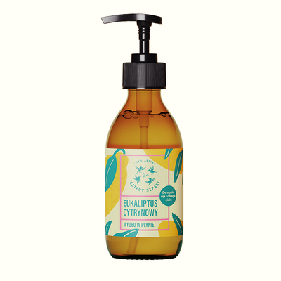 Mydlarnia Cztery Szpaki Mydło w Płynie Eukaliptus Cytrynowy 300ml