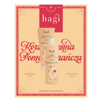 Hagi Zestaw Korzenna Pomarańcza Balsam + Żel do Mycia Ciała