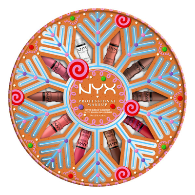 NYX Professional Makeup Holiday Butter Gloss Lip Vault Zestaw Błyszczyków do Ust