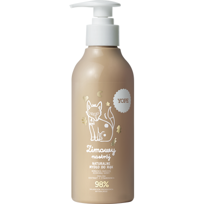 Yope Zimowy Nastrój Naturalne Mydło do Rąk w Płynie 300ml