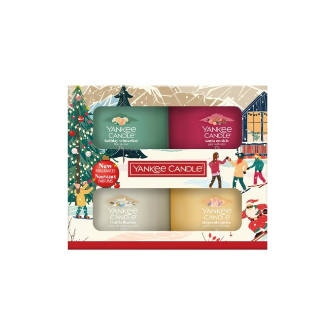 Yankee Candle Zestaw 4 Świec Mini Apres Ski