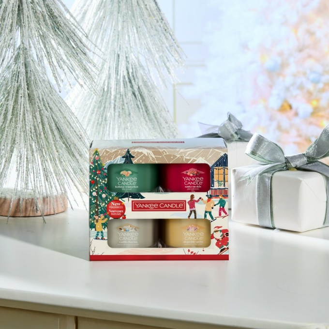Yankee Candle Zestaw 4 Świec Mini Apres Ski
